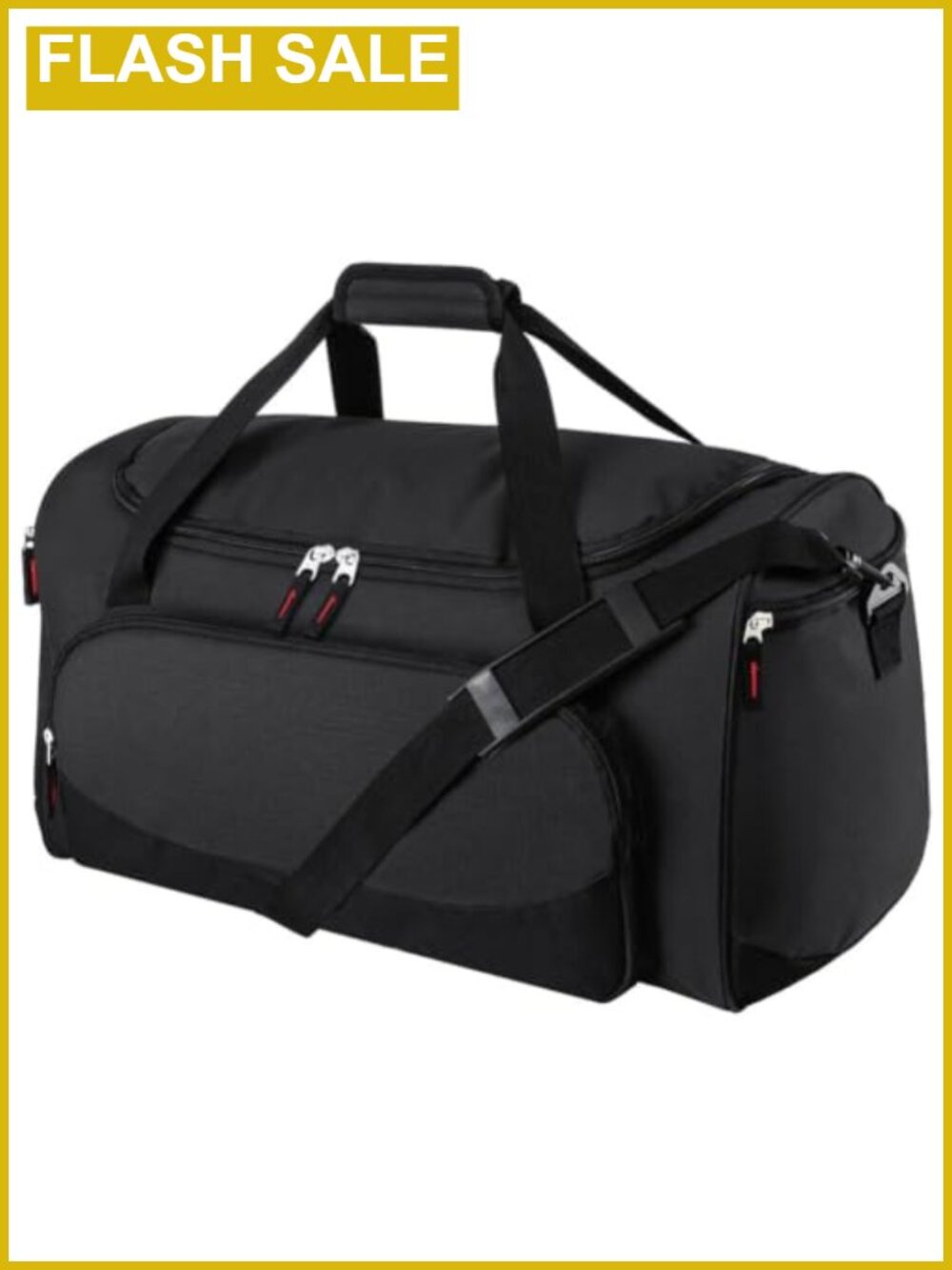 50L Large Duffle Bag Gym Travel Sports Polyester Nylon Duffel